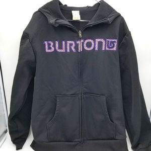 Burton DryRide Full Zip Up Hoodie EUC Women's Lg